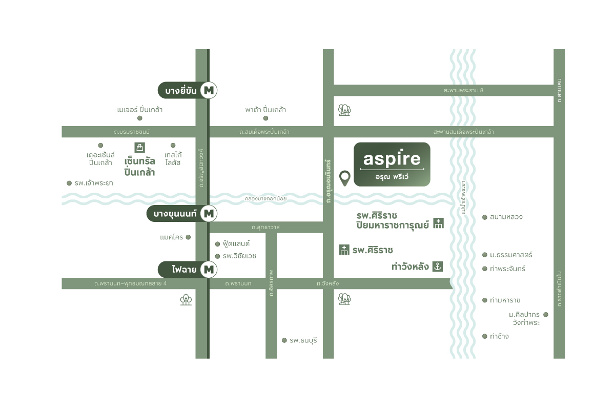 ASPIRE Arun Privé-Map