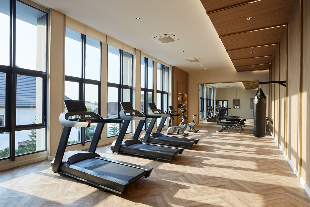 Elevated Fitness Room