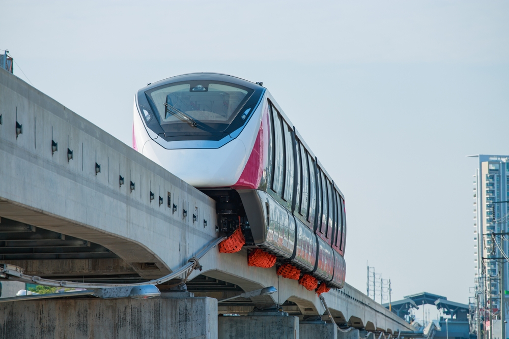 รถไฟฟ้าสายสีชมพู